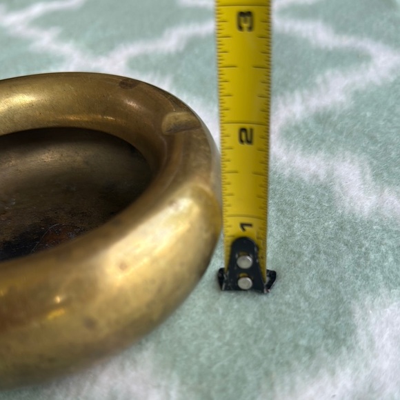 Vintage Brass Ashtray made in India - Picture 5 of 5